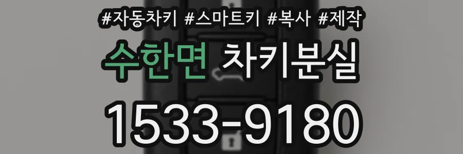 수한면 차키분실