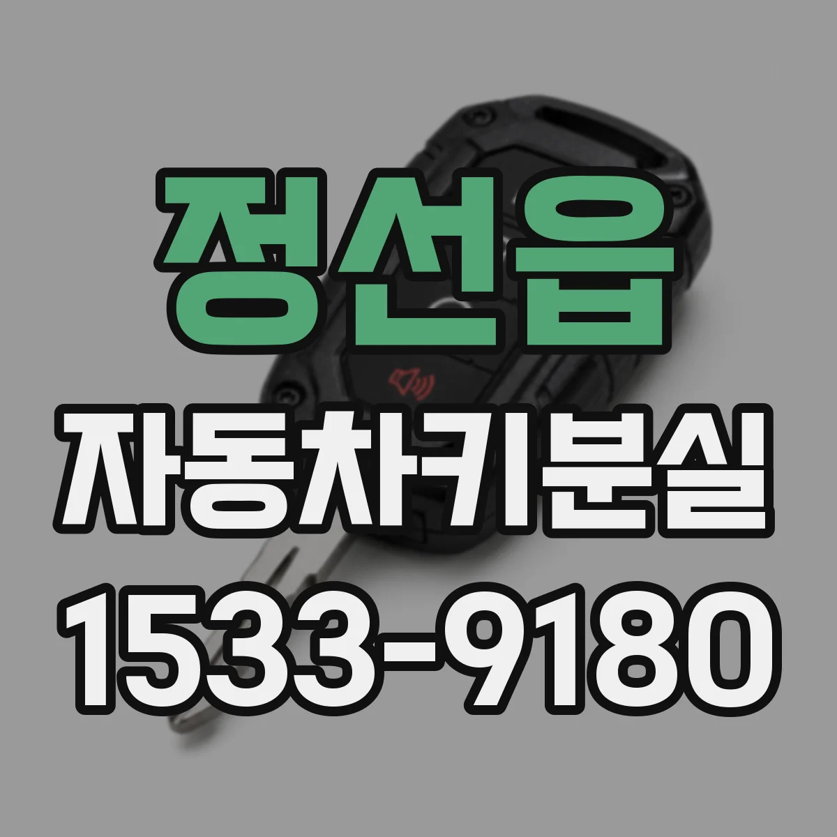 정선읍 자동차키분실