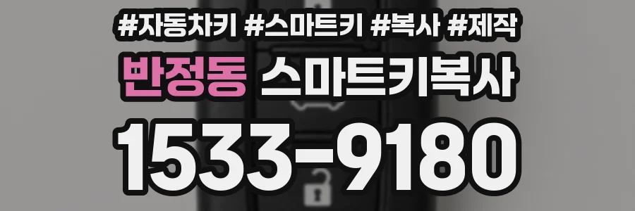 반정동 스마트키복사