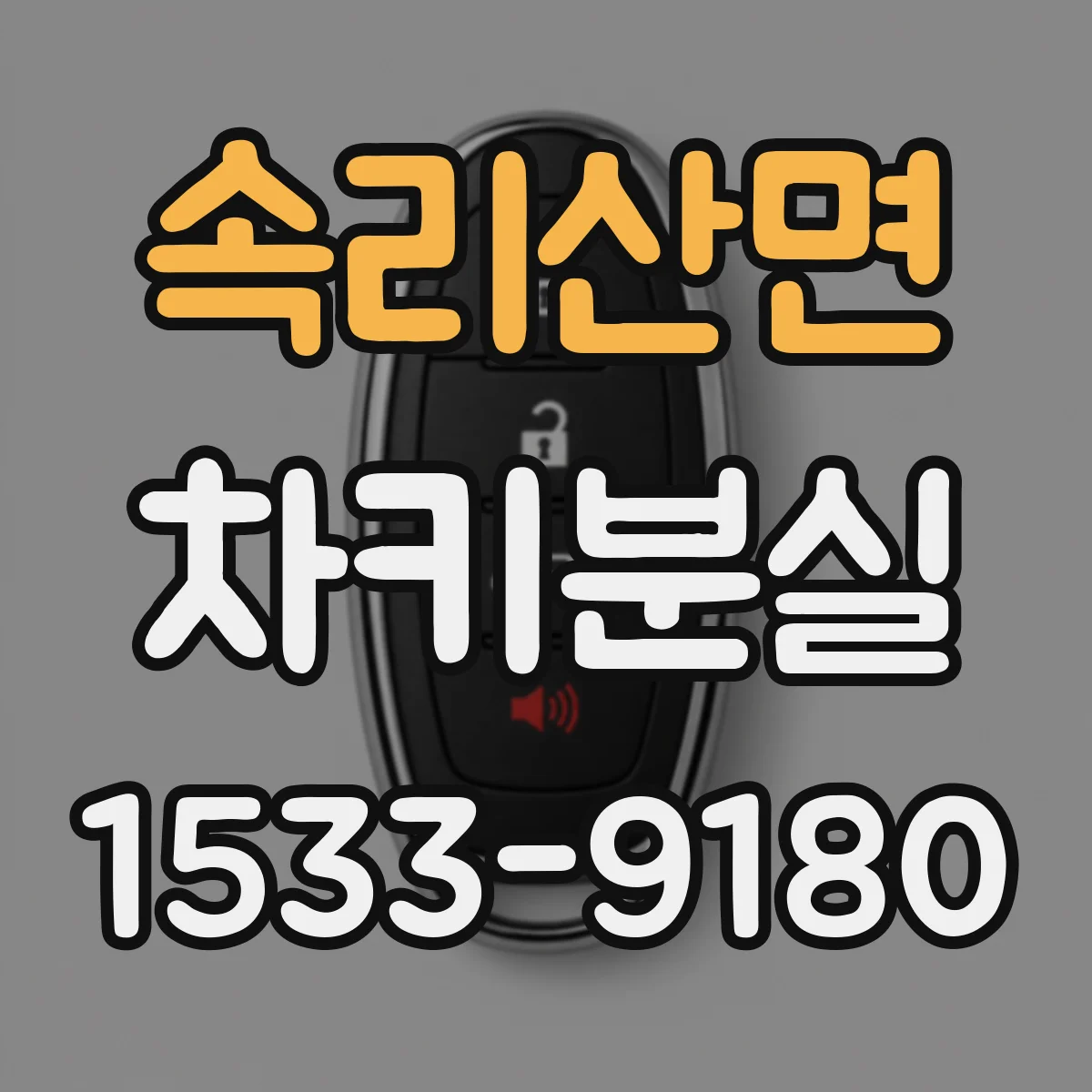 속리산면 차키분실