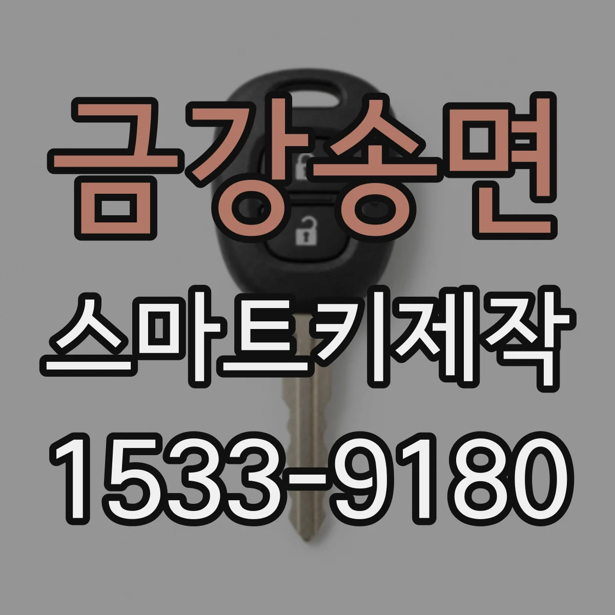 금강송면 스마트키제작