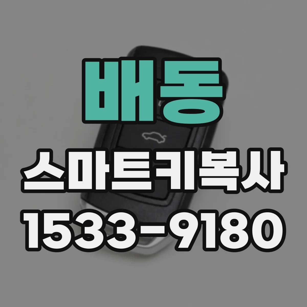 배동 스마트키복사