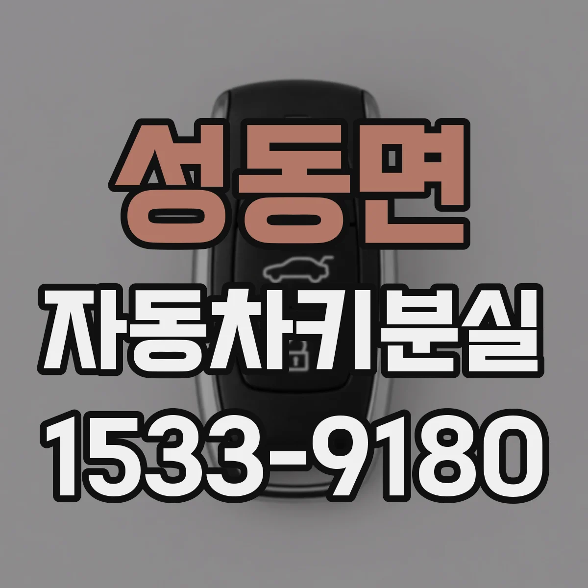 성동면 자동차키분실