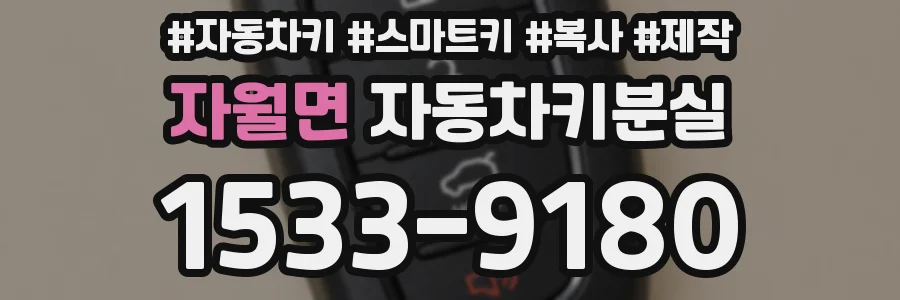 자월면 자동차키분실