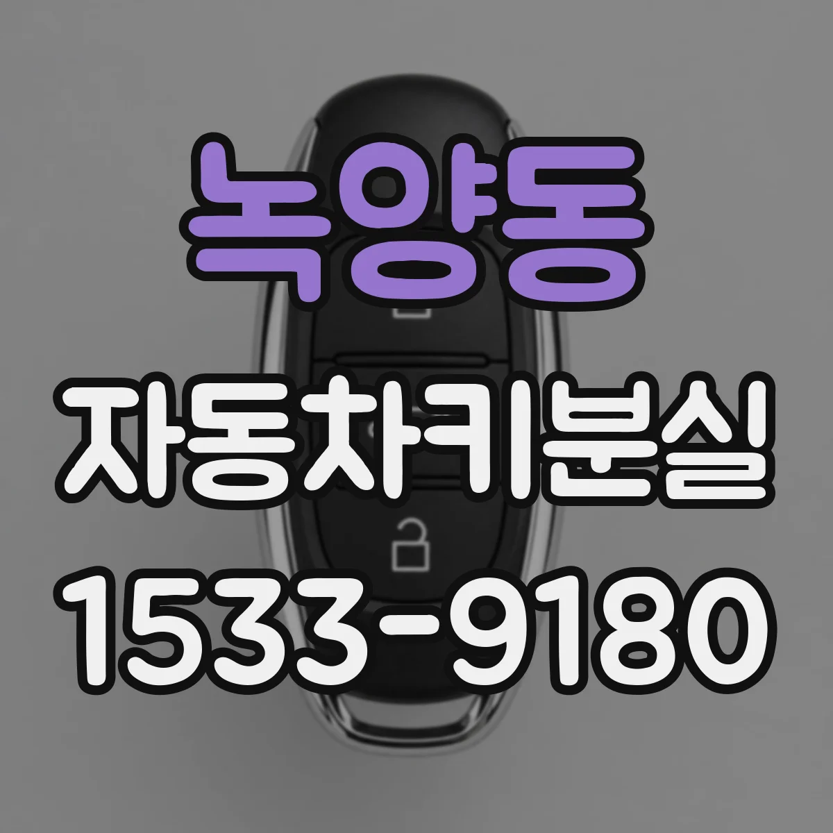 녹양동 자동차키분실