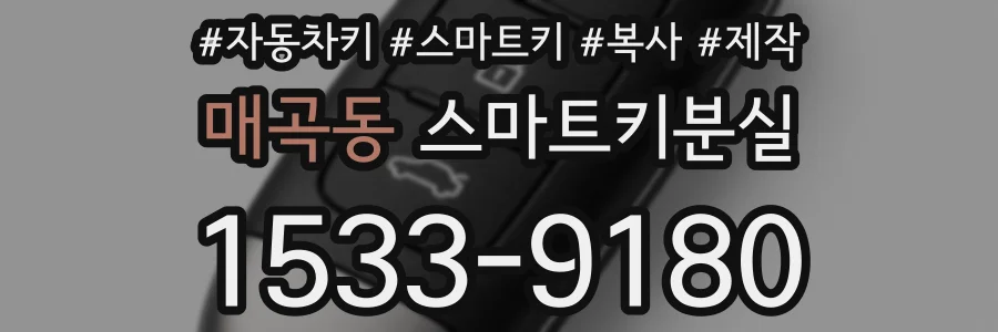 매곡동 스마트키분실