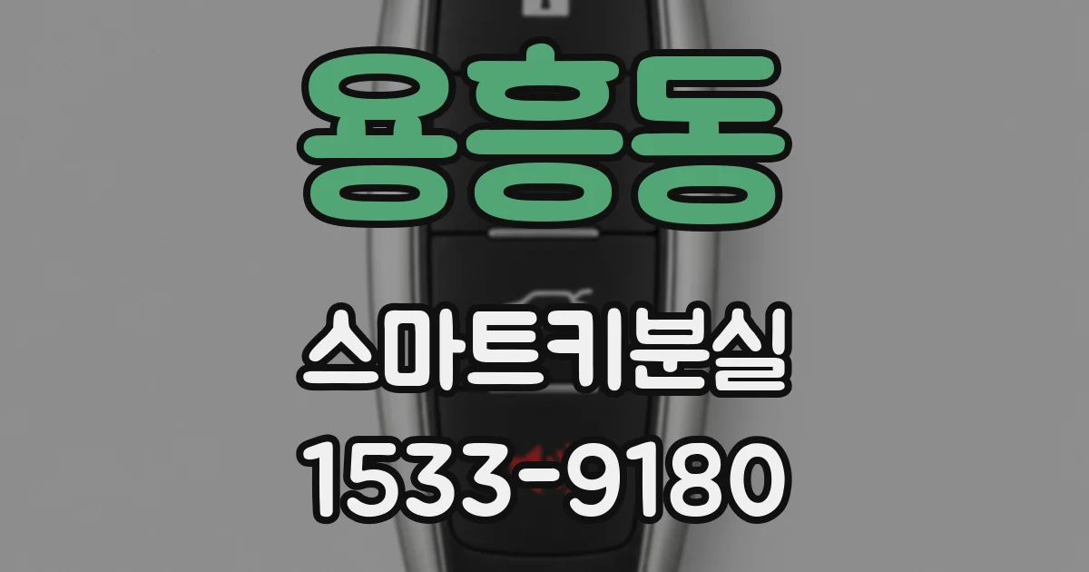 용흥동 스마트키분실