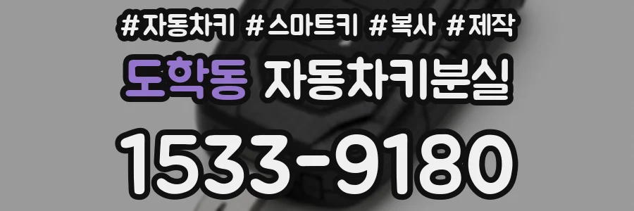 도학동 자동차키분실