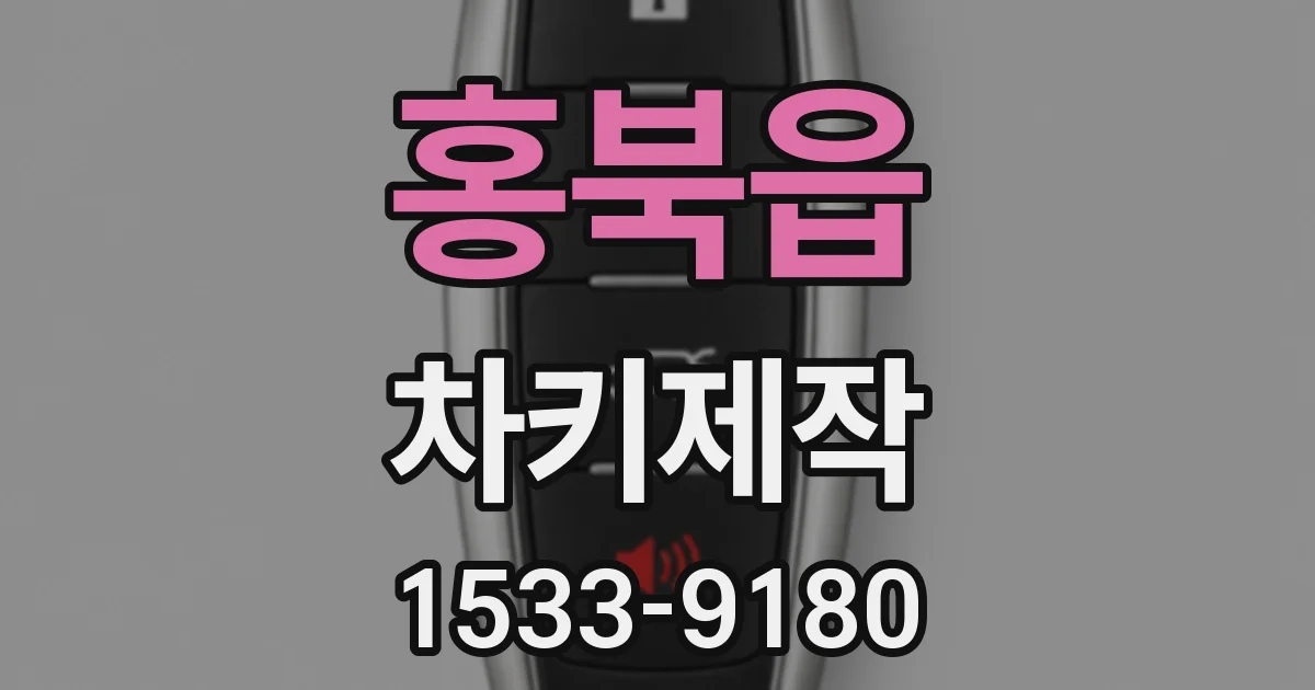 홍북읍 차키제작