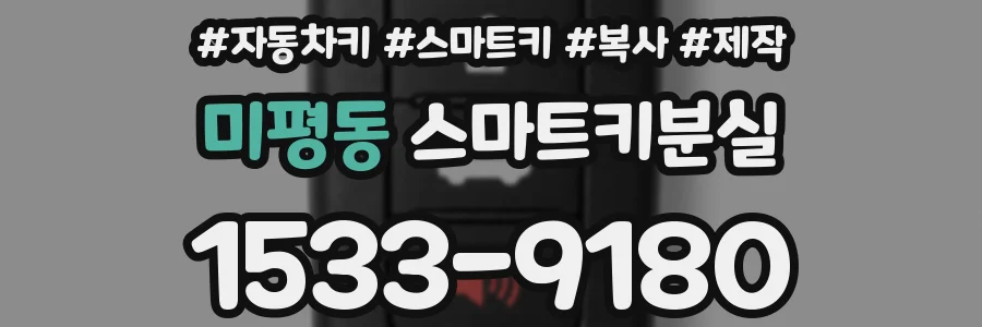 미평동 스마트키분실