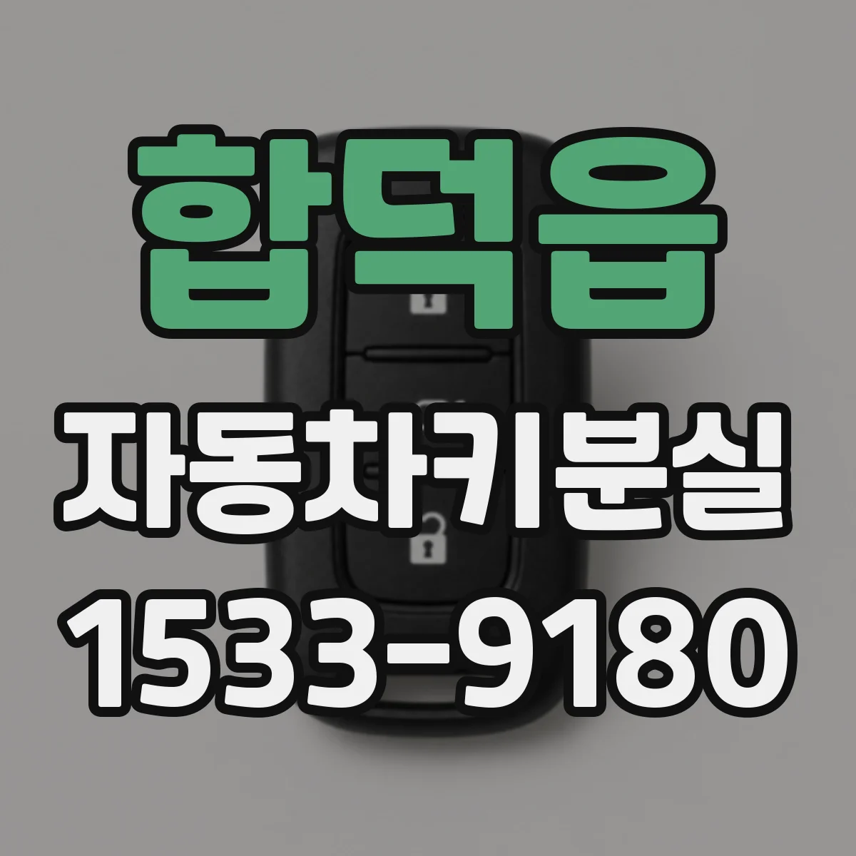 합덕읍 자동차키분실
