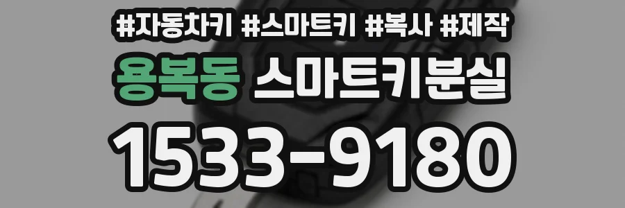 용복동 스마트키분실