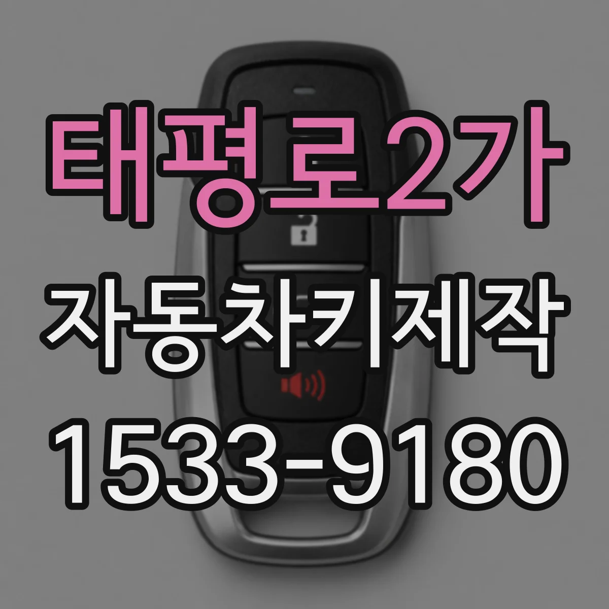 태평로2가 자동차키제작