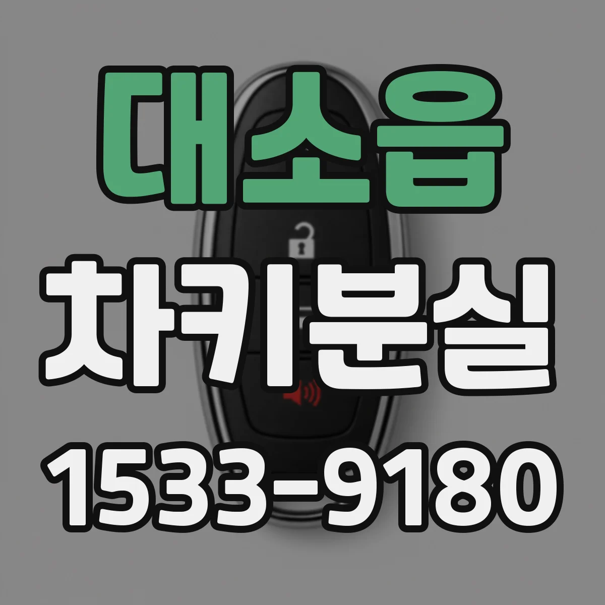 대소읍 차키분실