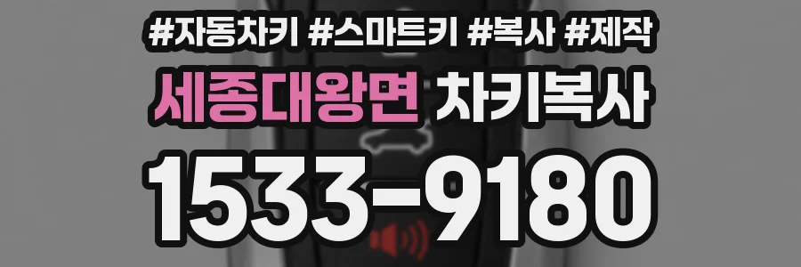 세종대왕면 차키복사