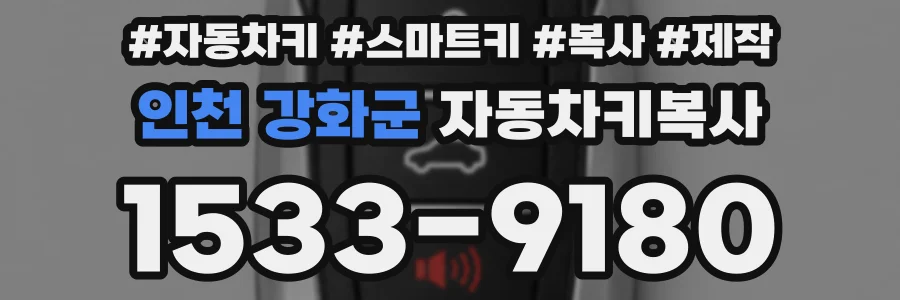 인천 강화군 자동차키복사