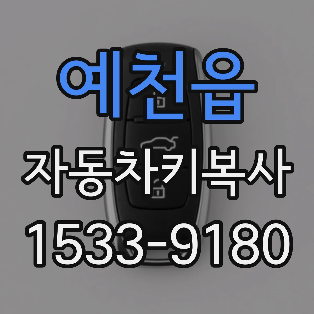 예천읍 자동차키복사