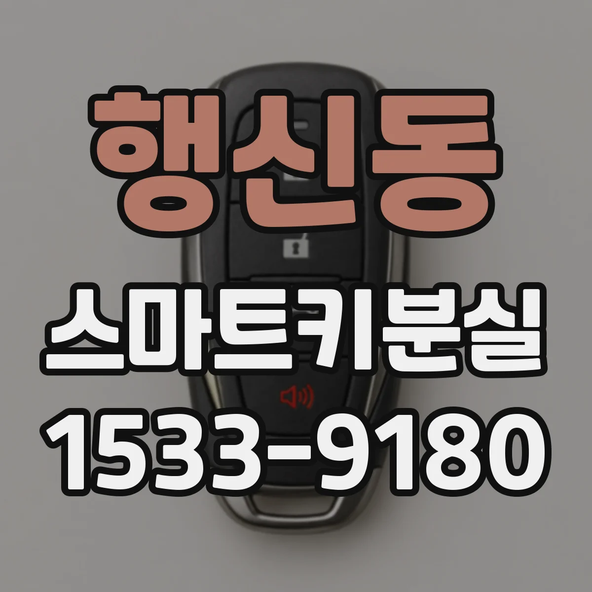 행신동 스마트키분실