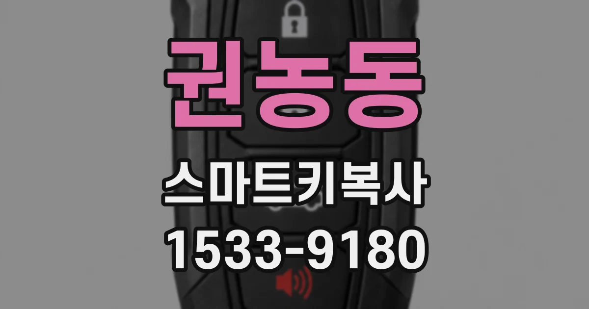 권농동 스마트키복사