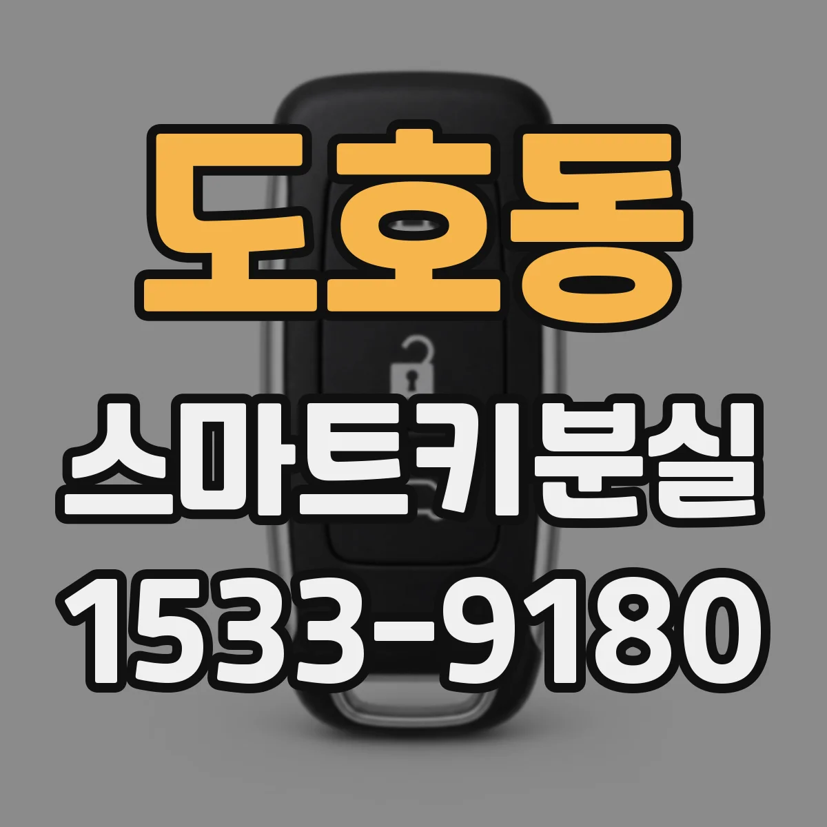 도호동 스마트키분실