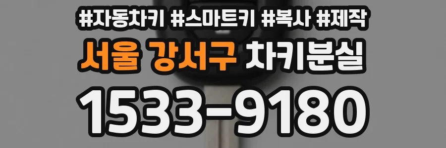 서울 강서구 차키분실