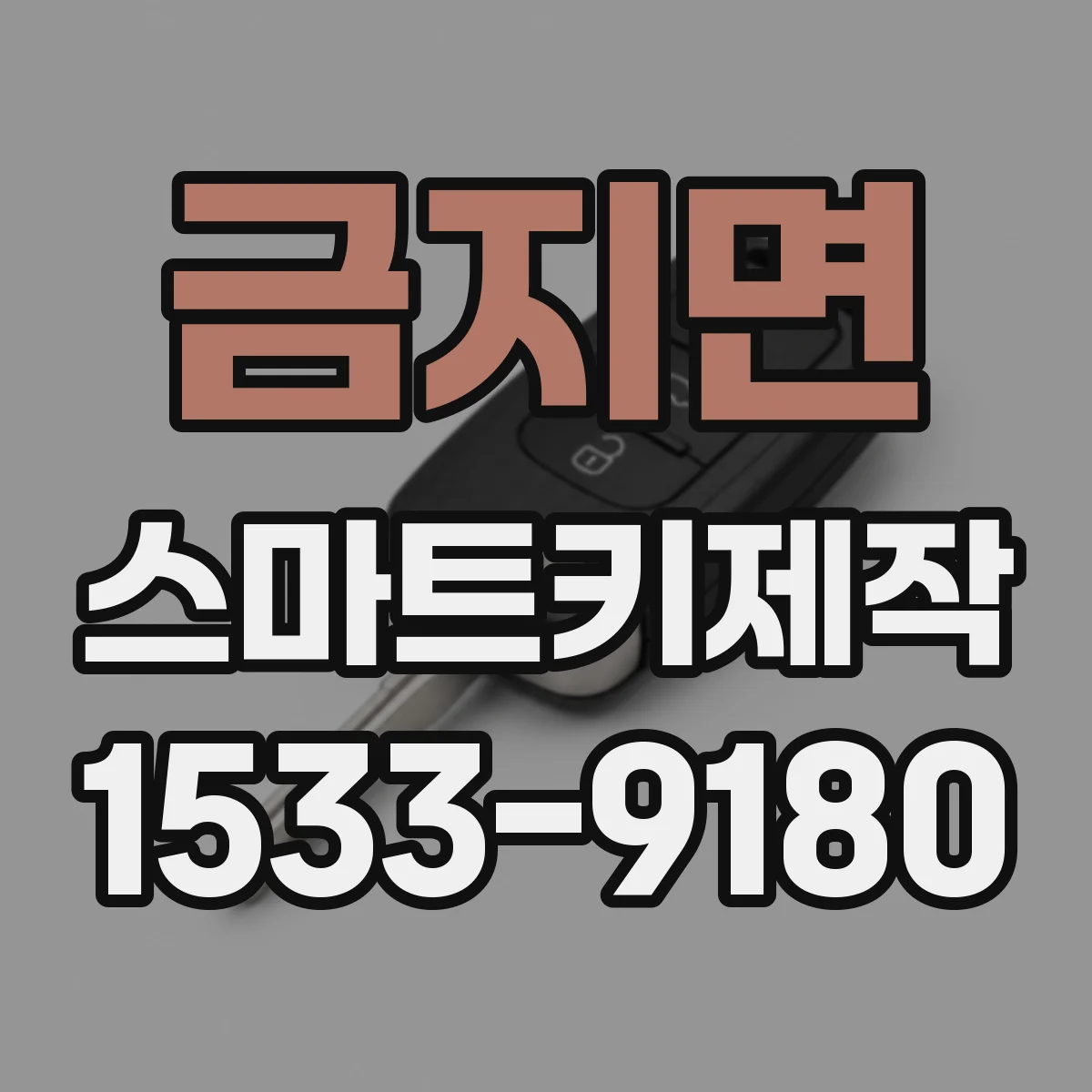 금지면 스마트키제작