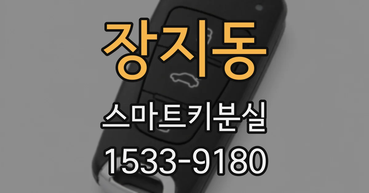 장지동 스마트키분실