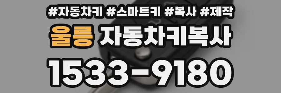 울릉 자동차키복사