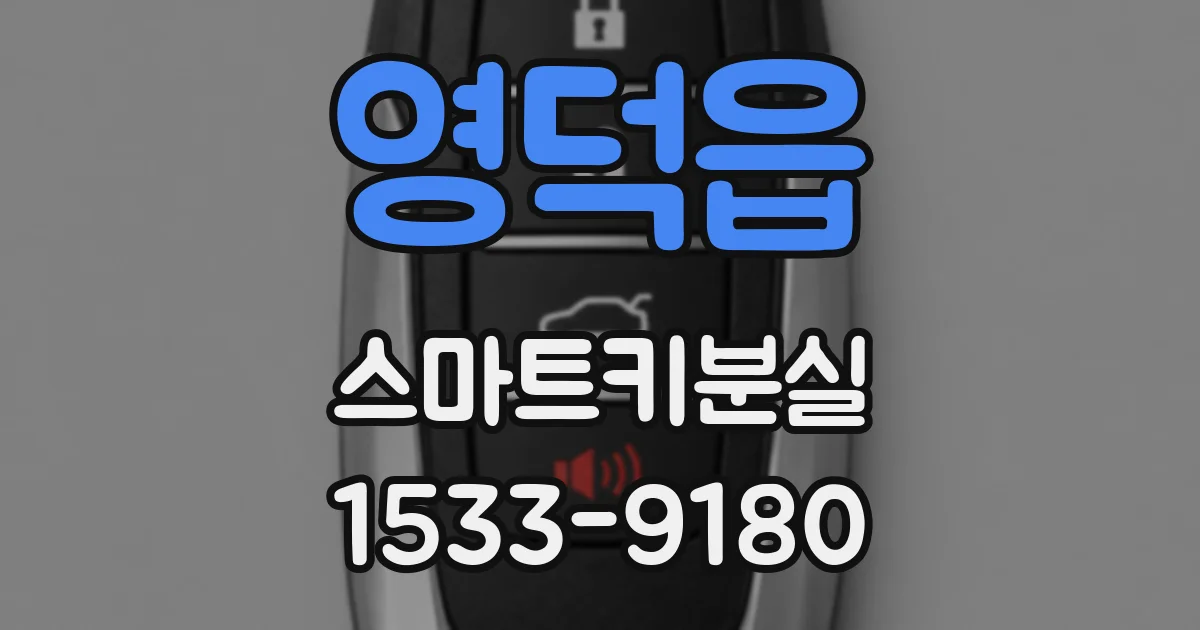 영덕읍 스마트키분실
