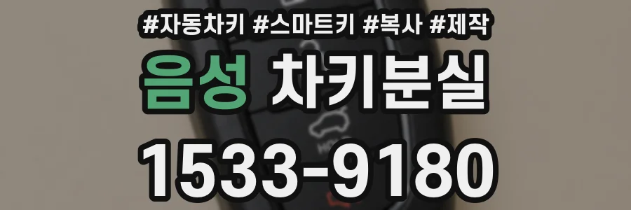 음성 차키분실