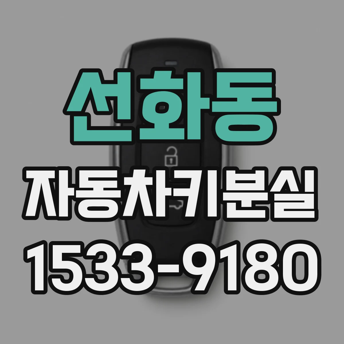 선화동 자동차키분실
