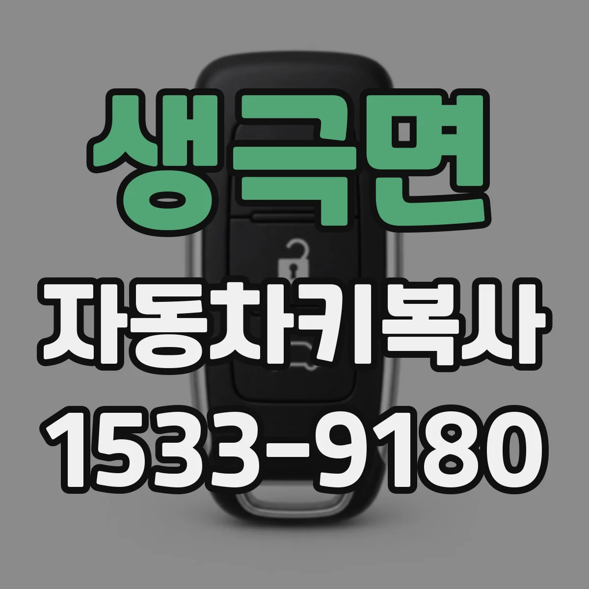 생극면 자동차키복사