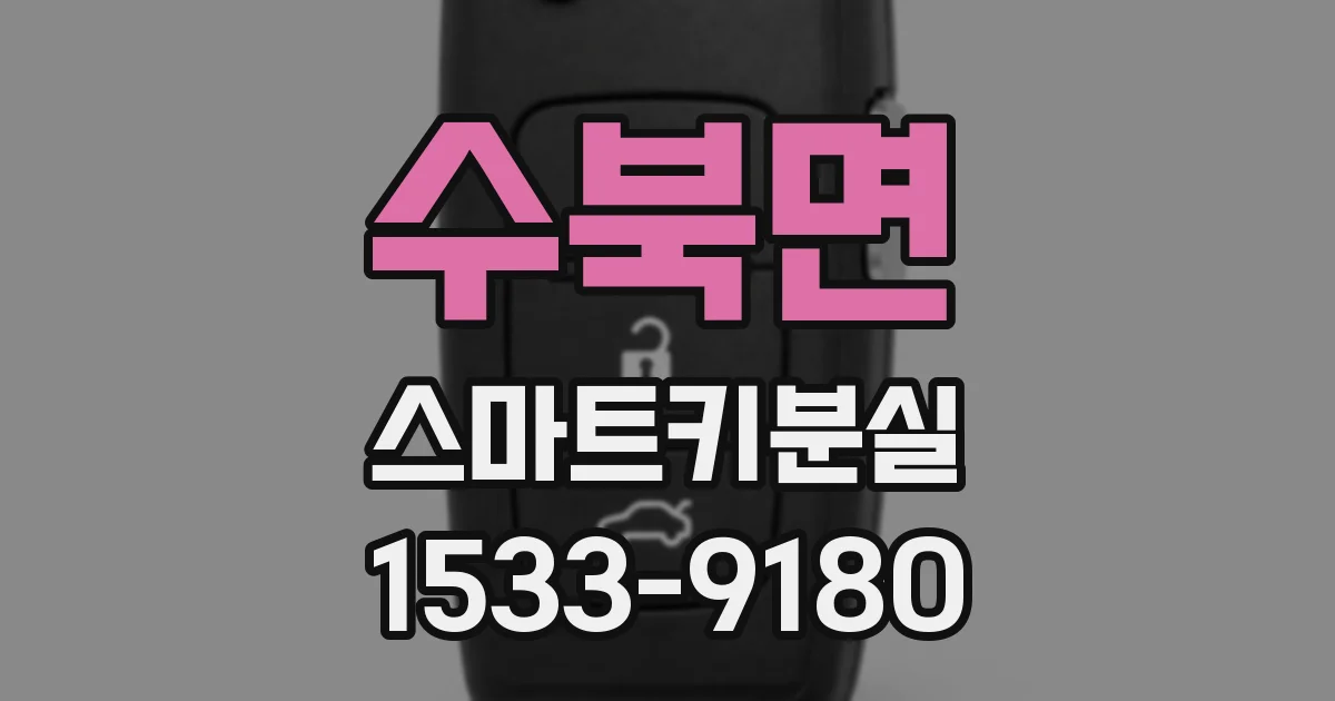 수북면 스마트키분실