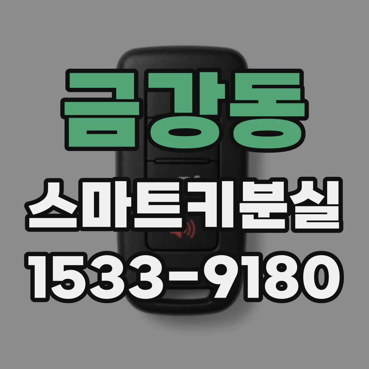 금강동 스마트키분실