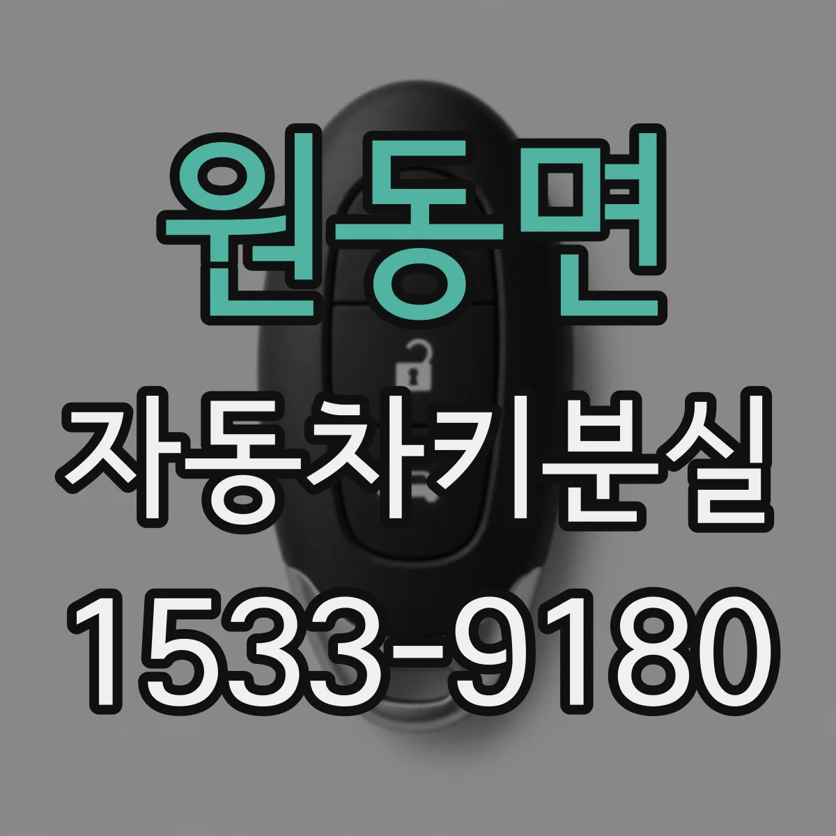 원동면 자동차키분실