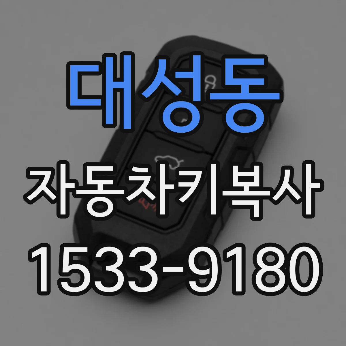 대성동 자동차키복사