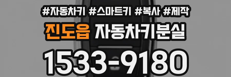 진도읍 자동차키분실