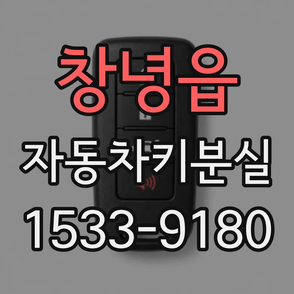 창녕읍 자동차키분실