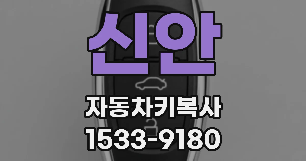 신안 자동차키복사
