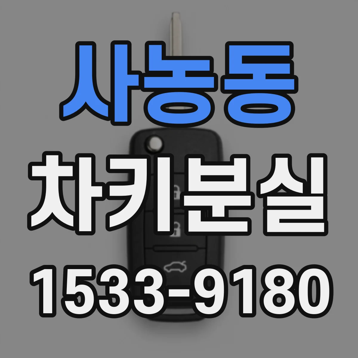 사농동 차키분실