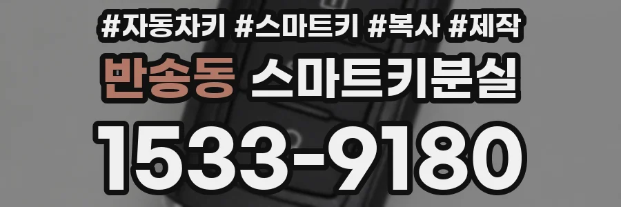 반송동 스마트키분실
