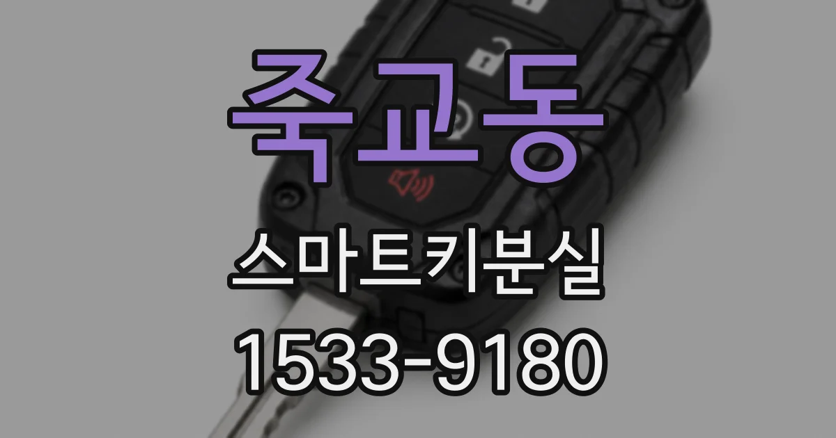 죽교동 스마트키분실