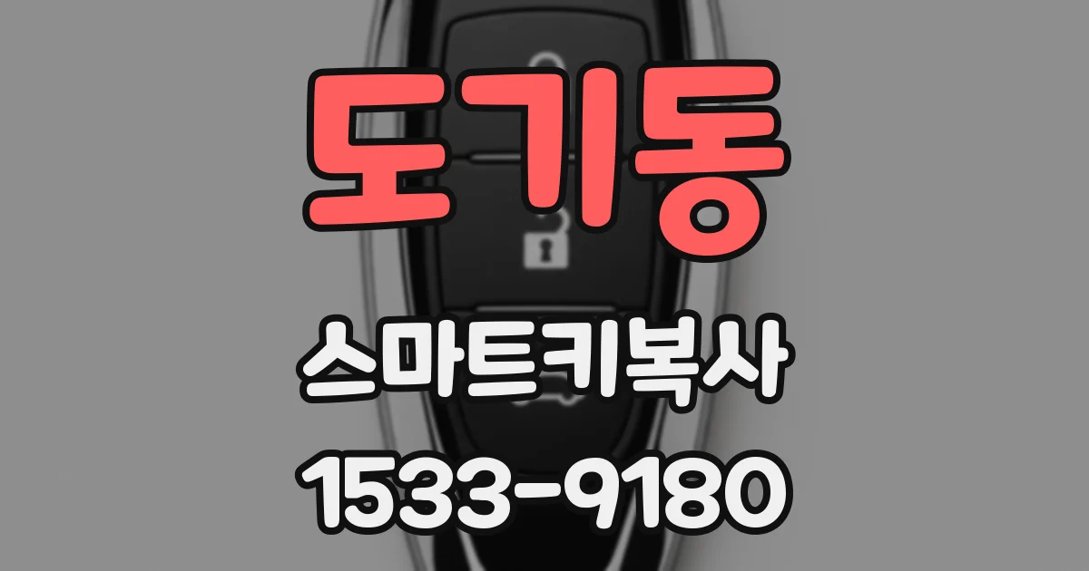 도기동 스마트키복사