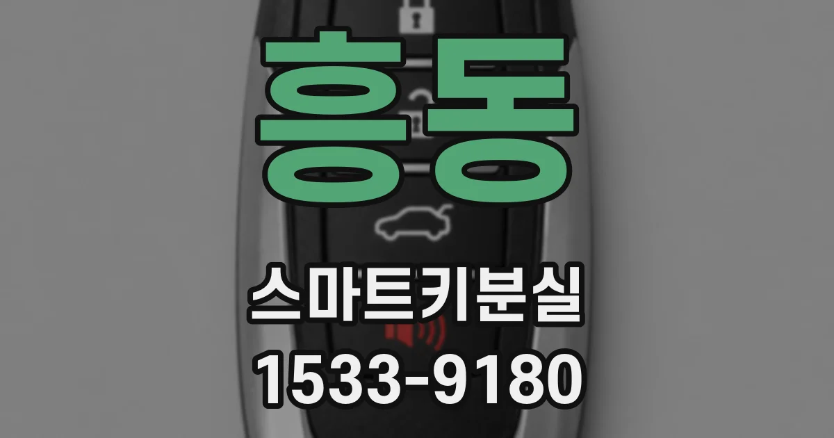 흥동 스마트키분실