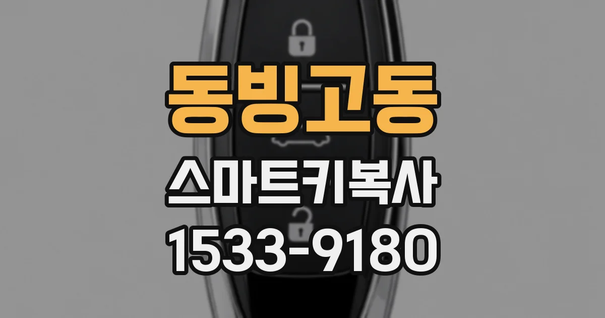동빙고동 스마트키복사