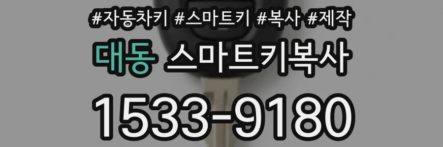 대동 스마트키복사