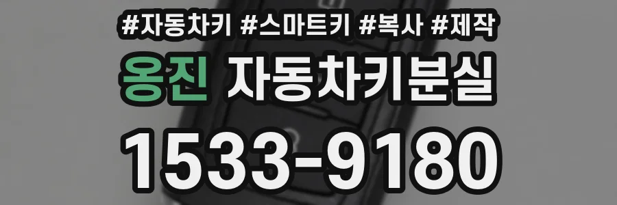 옹진 자동차키분실