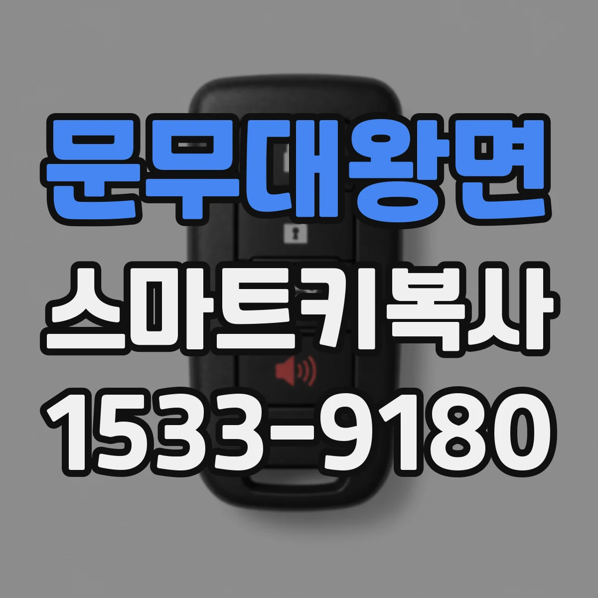 문무대왕면 스마트키복사