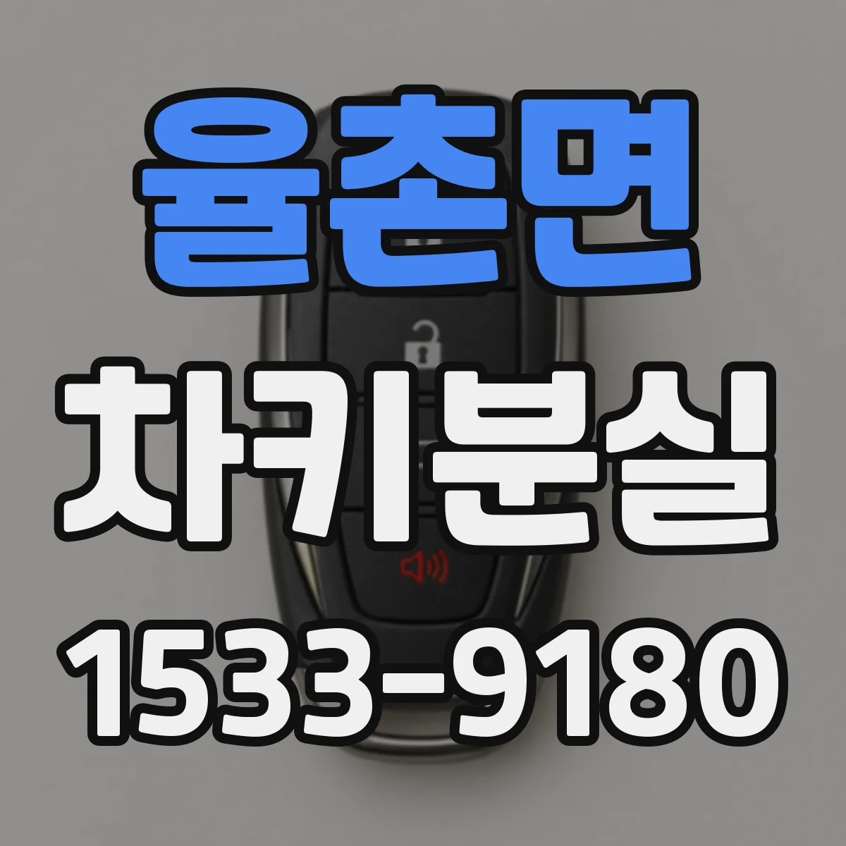 율촌면 차키분실