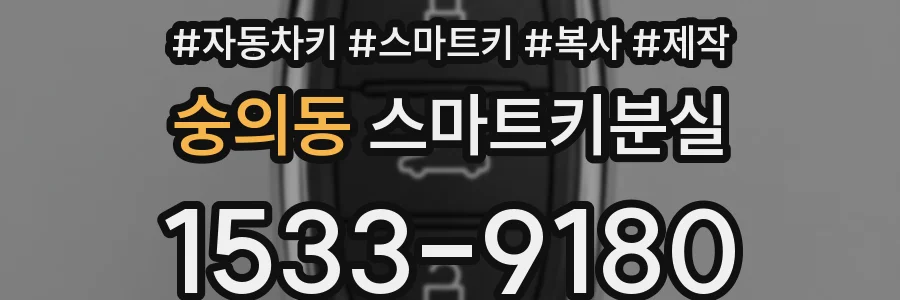숭의동 스마트키분실